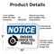 Signmission Drivers Chock Your Wheels OSHA Notice Sign, Plastic, 10in W x 7in L, 2PK OS-2PACK-NS-P-710-L-15511 - alternate 6